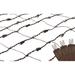 2'x8' Clear LED Tree Trunk Wrap Net Style Christmas Lights Brown Wire