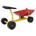 8" Heavy Duty Kids Ride-on Sand Dumper w/ 4 Wheels-Red - Red