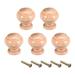 Cabinet Round Pull Knobs 25mm Dia Furniture Drawer Bedroom 5pcs - 25mmx25mm(D*H)-5pcs