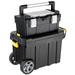 2-in-1 Rolling Tool Box Set Mobile Tool Chest Storage Organizer Portable - 23" x 11.5" x 27.5" (L x W x H)