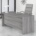 Studio C 72W x 36D Bow Front Desk by Bush Business Furniture