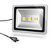 LED Flood Light Daylight White 6500K Outdoor Spotlight IP65 Waterproof Security Lights with US 3-Plug