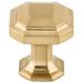 Top Knobs Emerald 1-1/8 Inch Geometric Cabinet Knob from the Chareau