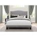 Hillsdale Furniture Kiley King Upholstered Bed, Glacier Gray