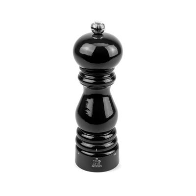 Peugeot Paris Classic Salt Mill, 7-Inch, Black Lacquer