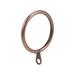 Curtain Rings 38mm Inner Dia Drapery Ring for Curtain Rods Red Bronze 14 Pcs - Bronze Tone