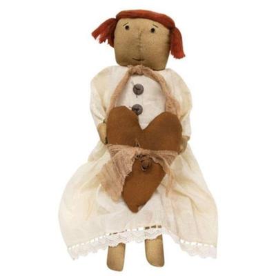 Krysta Heart Doll - 24" high by 7" wide by 6" deep.