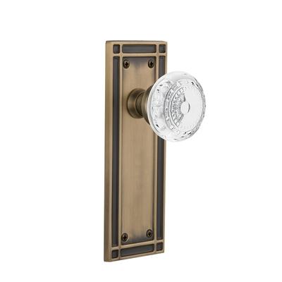 Nostalgic Warehouse Vintage Crystal Meadows Single Dummy Door Knob