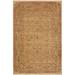 Shabby Chic Ziegler Dottie Tan Brown Hand-Knotted Wool Rug - 4'2'' x 5'10''