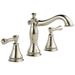 Delta Cassidy Widespread Bathroom Faucet with Pop-Up Drain Assembly -