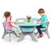 Kid-Friendly Activity Table & Chair Set with Built-in Storage for Creative Play