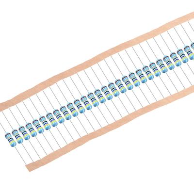 1/2W 47 Ohm Metal Film Resistors 0.5W 1% Tolerances Bands 100Pcs - 53