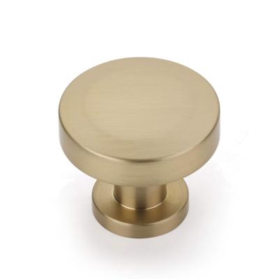 Schaub and Company Heathrow 1-1/4" Contemporary Flat Disc Round Solid