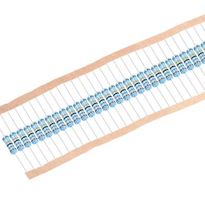 100pcs Metal Film Resistors 180K Ohm 2WTolerances 5 Color Bands - Brown,Gray,Black,Orange,Brown