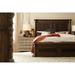 Hooker Furniture Woodcreek Queen Hardwood Panel Bed Frame from the