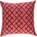 Decorative Water Terracotta 18-inch Throw Pillow Cover