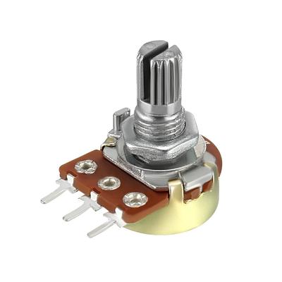 WH148 1K Ohm Variable Resistors Carbon Film Taper Potentiometer 1pcs - 0.94 x 0.65 inch (H * D)