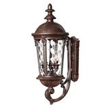 Hinkley Lighting 25.5" Height 3 Light Lantern Outdoor Wall Sconce from