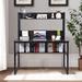 Costway Computer Desk with Hutch Bookshelf Study Wrting Desk Space