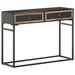 vidaXL Console Table 39.4"x13.8"x29.5" Solid Mango Wood