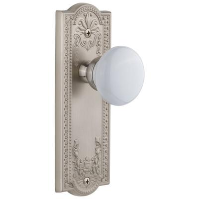 Grandeur Parthenon Solid Brass Rose Single Dummy Door Knob with Hyde