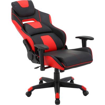 Hanover Commando Ergonomic Gaming Chair in Black and Red