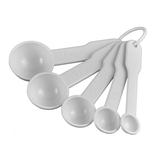 Restaurant Family Kitchenware Plastic Salt Sugar Measuring Spoons Set - 1g,2.5g,5g,10g,15g