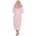 Women's Turkish Cotton Hooded Bathrobe