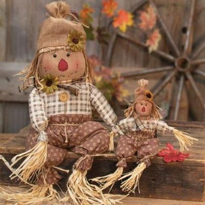 27" Edgar Scarecrow - 27" high by 7" wide