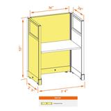 Cubicle Workstations 53H Powered