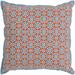 Nadica Geometric Sky Blue Feather Down or Poly Filled Throw Pillow 18-inch