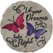 Set of 6 Let Your Dreams Decorative Garden Stones - Multi-Color