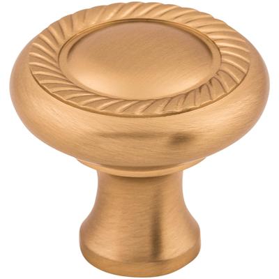 Top Knobs Swirl Cut 1-1/4 Inch Mushroom Cabinet Knob from the Somerset