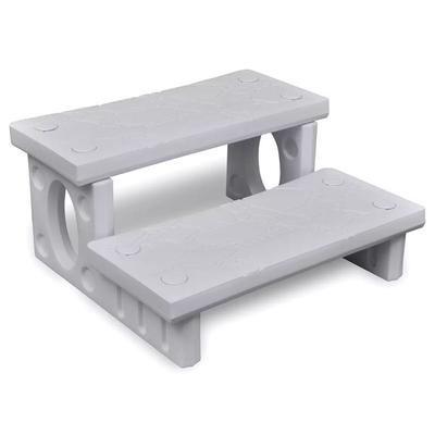vidaXL White Spa Steps