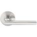 INOX Sunrise Right Handed Single Dummy Door Lever with RA Series Round