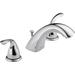 Delta Classic Widespread Bathroom Faucet with Pop-Up Drain Assembly -