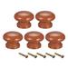 Round Pull Knob Handle 33mm Dia Cabinet Furniture Kitchen 15pcs - 35mmx25mm(D*H)-5pcs