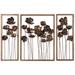 Uttermost Metal Tulips Set of 3 Wall Art