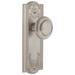 Grandeur Parthenon Solid Brass Rose Passage Door Knob Set with