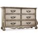Hooker Furniture 68 Inch Wide 6 Drawer Hardwood Dresser from the