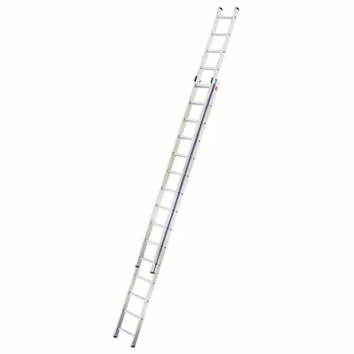 HAILO 2x15 Sprossen ProfiStep® Duo Aluminium-Schiebeleiter "ProfiStep® duo" 2 x 15 Sprossen Image