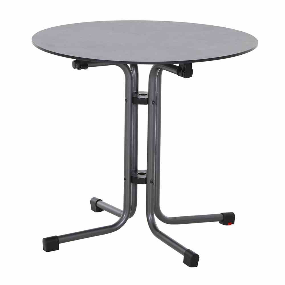 SIENA GARDEN Sola Sola Klapptisch Ø 80 cm, anthrazit Image