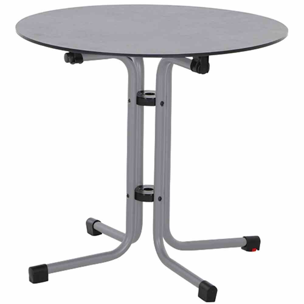 SIENA GARDEN Sola Sola Klapptisch Ø 80 cm, silber Image