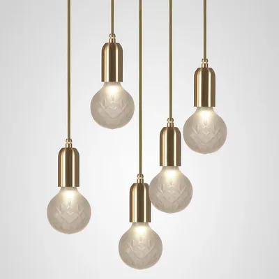 Lee Broom Crystal Bulb LED Multi-Light Pendant Light