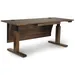 Copeland Furniture Invigo Sit-Stand Desk with Modesty Panel - 3060-REC-SQ-04-B-P-N-G-K-M-W