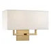 George Kovacs Fabric Wide Wall Sconce - P472-248