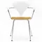 Cherner Chair Company Cherner Metal Base Armchair with Seat Pad