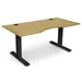 Copeland Furniture Invigo Ergonomic Sit-Stand Desk - 2660-RCU-EE-03-B-G-N-P-N-N-N