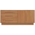 Copeland Furniture Moduluxe Three-Drawer, Two-Door Dresser, 29-Inch High - 4-MOD-52-03