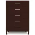 Copeland Furniture Mansfield 5 Drawer Dresser - Wide - 2-MAN-52-33